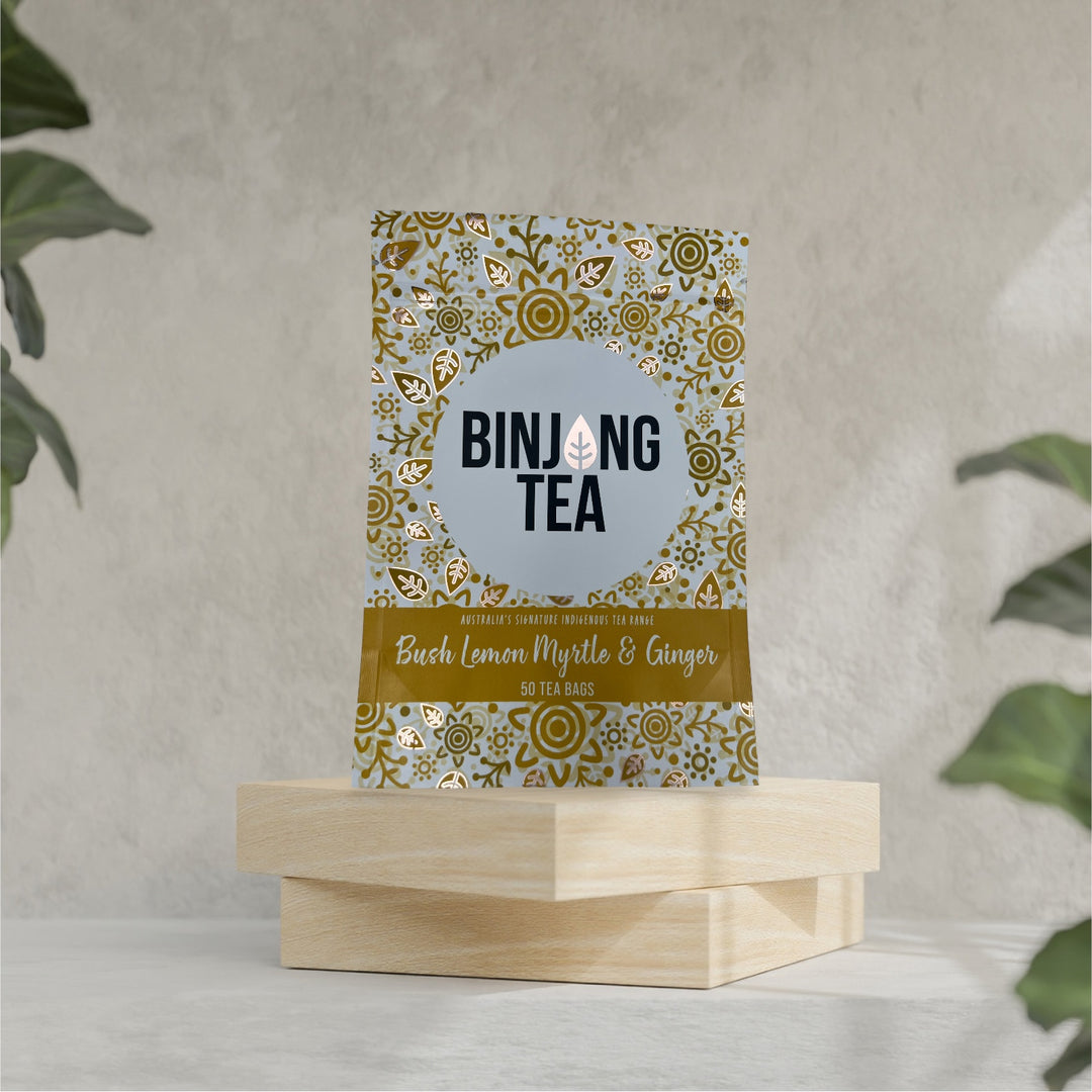 Bush Lemon Myrtle & Ginger: 50 teabags